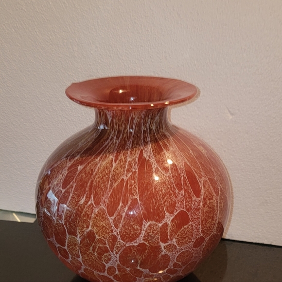 MAESTRI VETRAI AZZURRA ART GLASS 10x10" MADE IN ITALY STAMPED - Picture 4 of 14